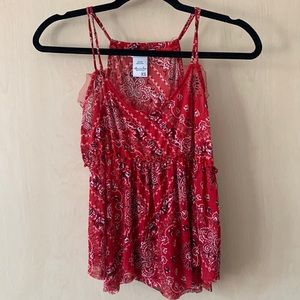 American Rag | Paisley Flowy Tank Top